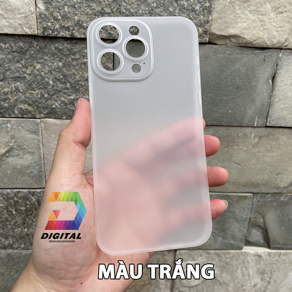 Combo 2 Ốp Lưng Trong Nhám Unibody iPhone 14 Pro Max Siêu Mỏng