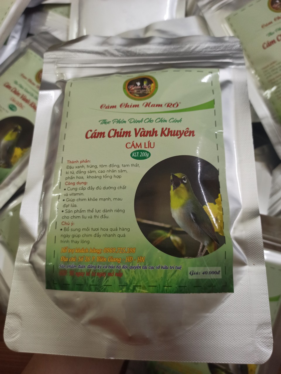 thuc an chim cảnh