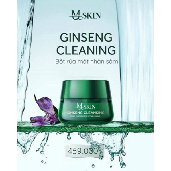 Bột Rửa Mặt Nhân Sâm MQSKIN (100g Mẫu Mới)