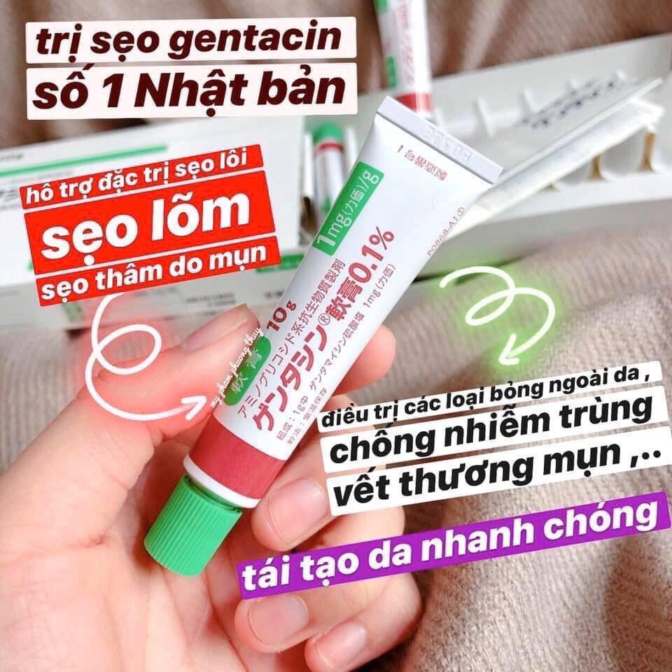 Kem Giảm Sẹo Gentacin Nhật Tuýp 10g
