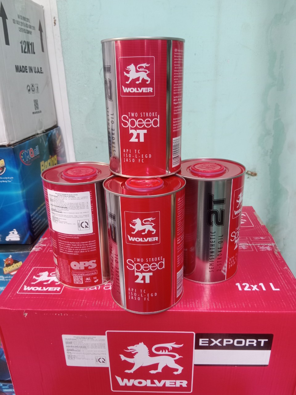 Nhớt Wolver SPeed 2T API TC của ĐỨC 100%