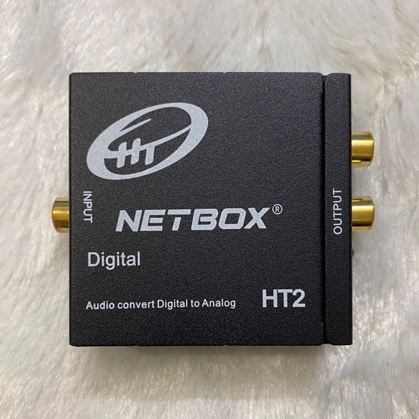 [HCM]Optical HT - Bộ chuyển đổi âm thanh optical ra oudio -  netbox HT2