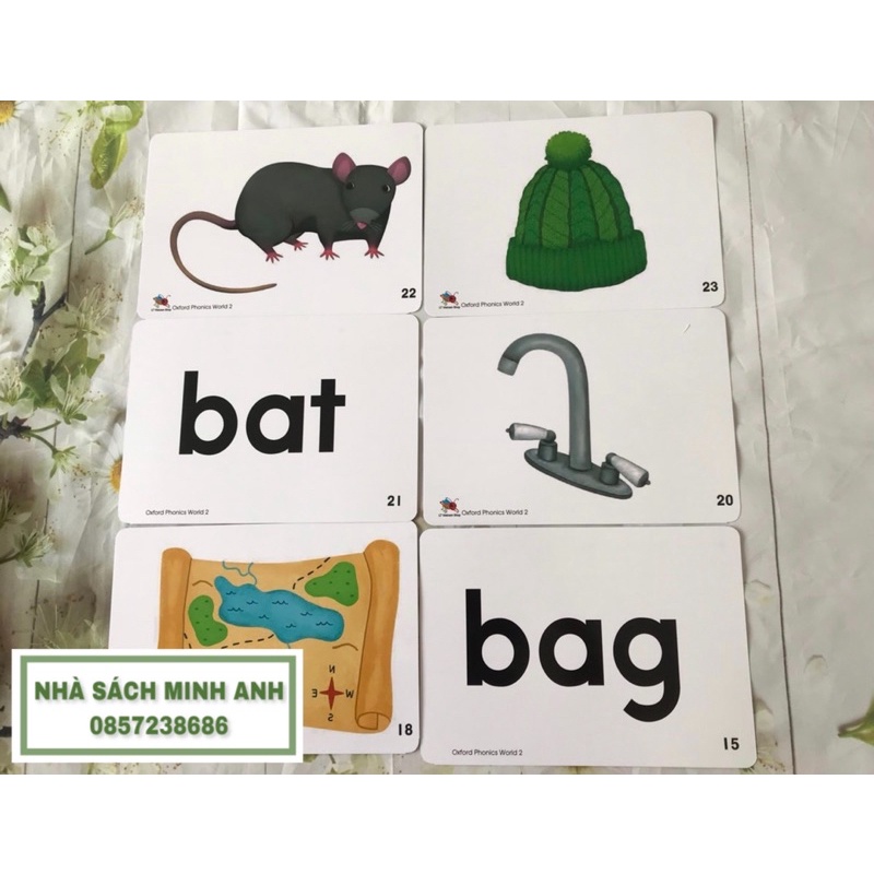 Flashcard OXFORD PHONICS WORLD 2 - 93 thẻ