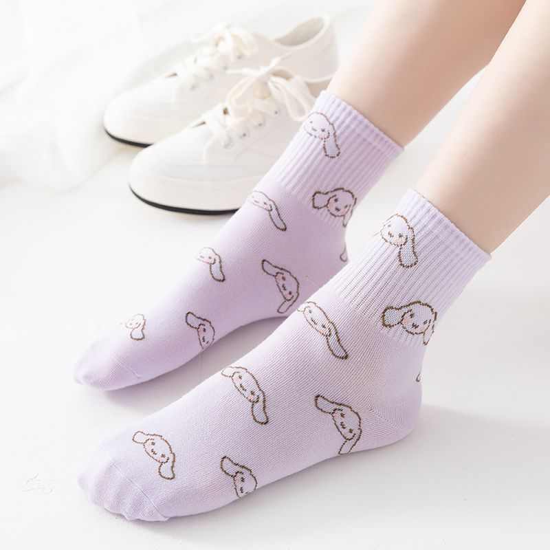 Tất tím nữ mộng mơ siêu cute ( TD48 )
