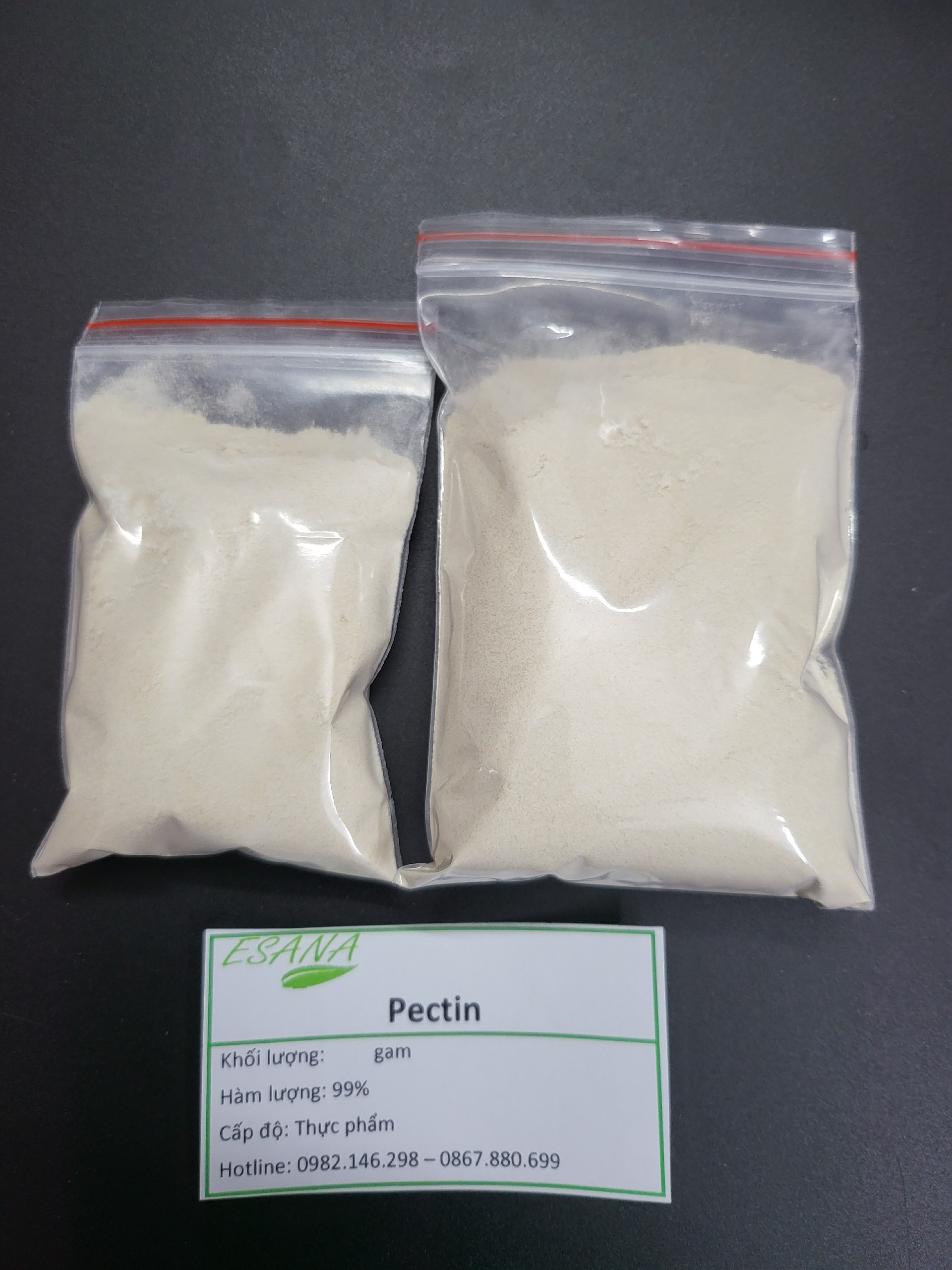 Bột Pectin ester cao 99% thực phẩm mứt phô mai kẹo