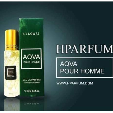 Nước hoa mini pháp h.parfum avqa bvlgari nam dạng lăn 12ml