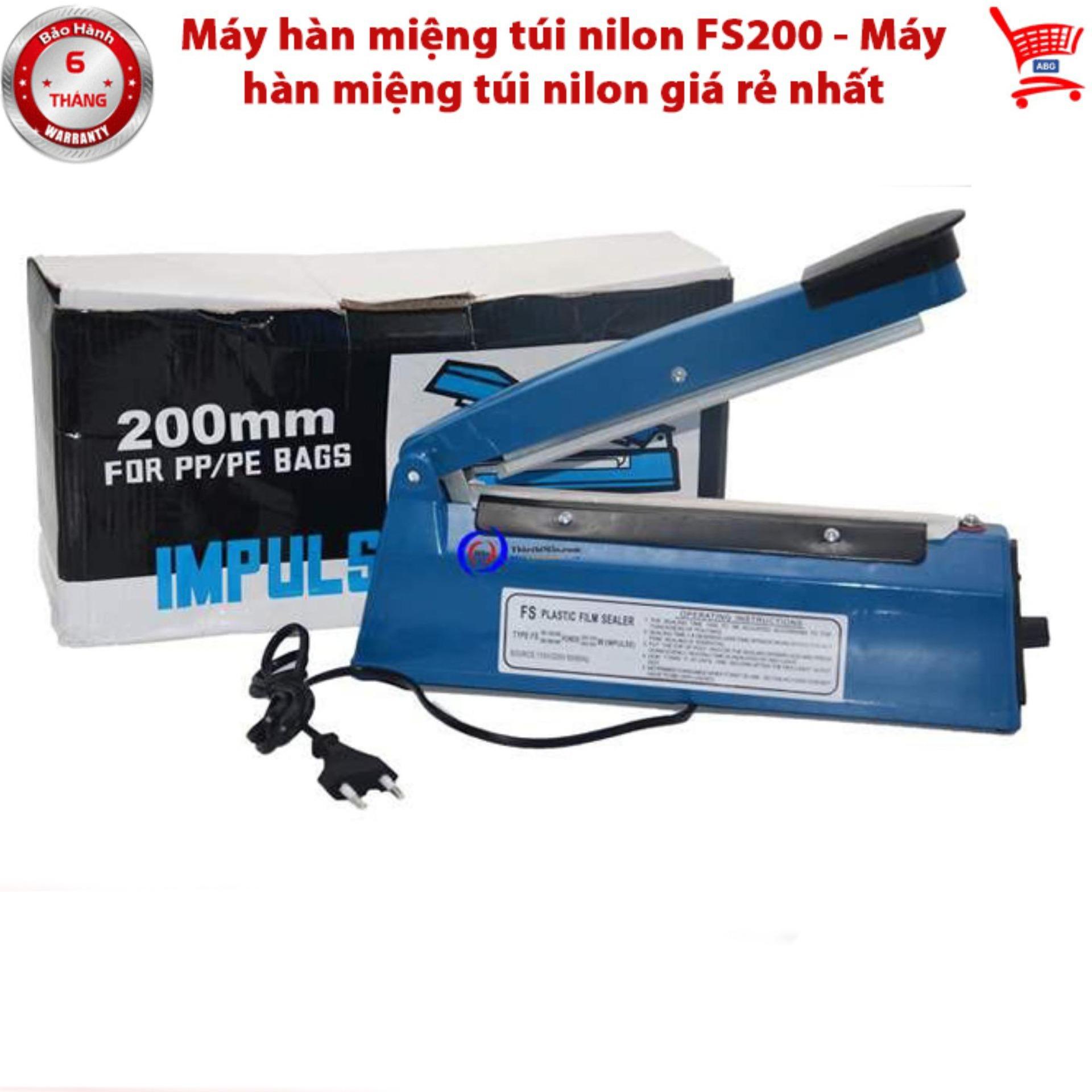 Máy hàn miệng túi nilon FS200 - Máy hàn miệng túi nilon - ABG shop - Máy hàn miệng túi giá tốt