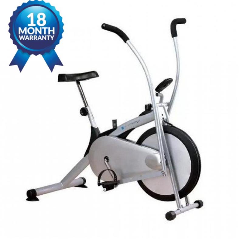 Xe đạp tập thể dục Air Bike (Xám)