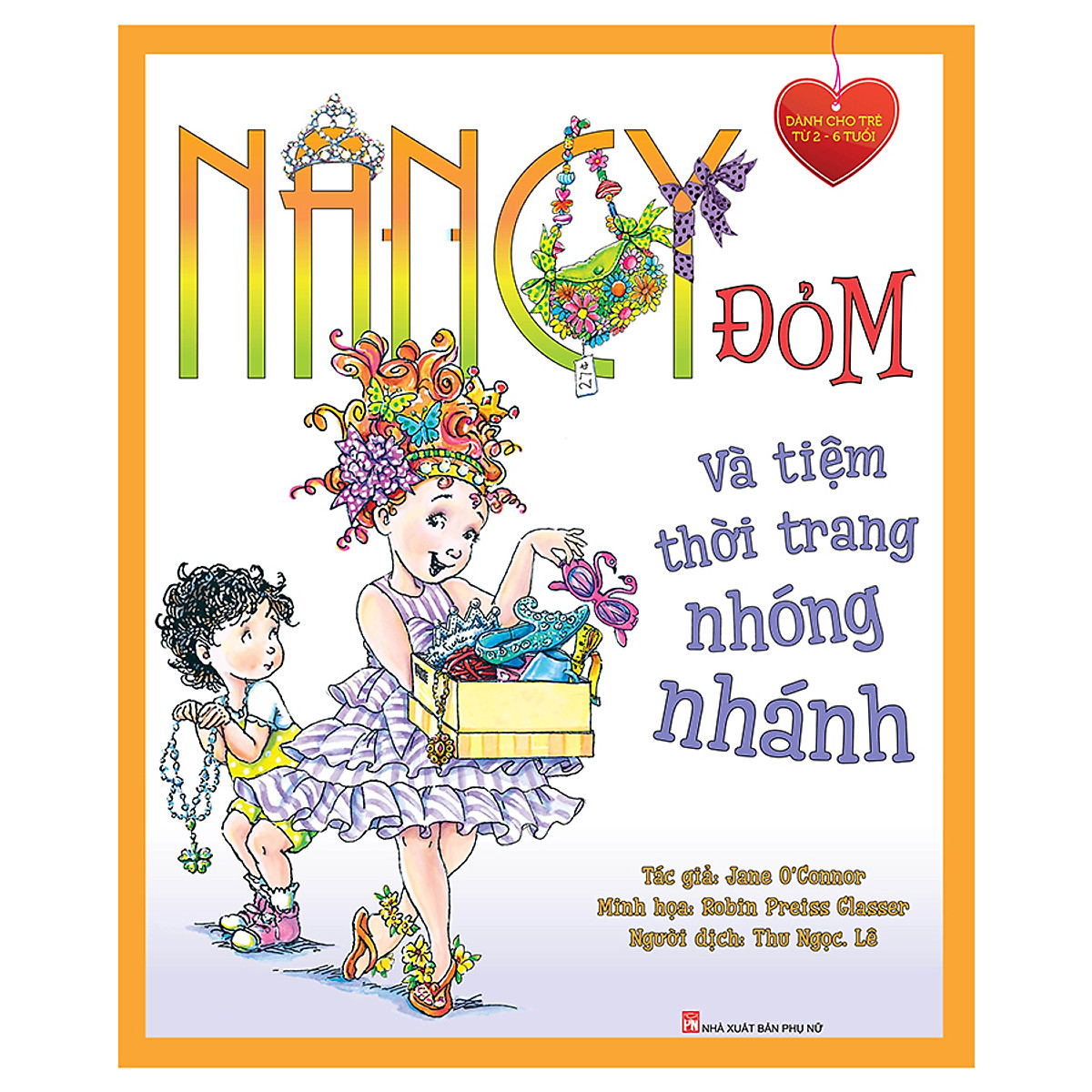 Sách - nancy đỏm và tiệm thời trang nhóng nhánh - nxb phụ nữ vn