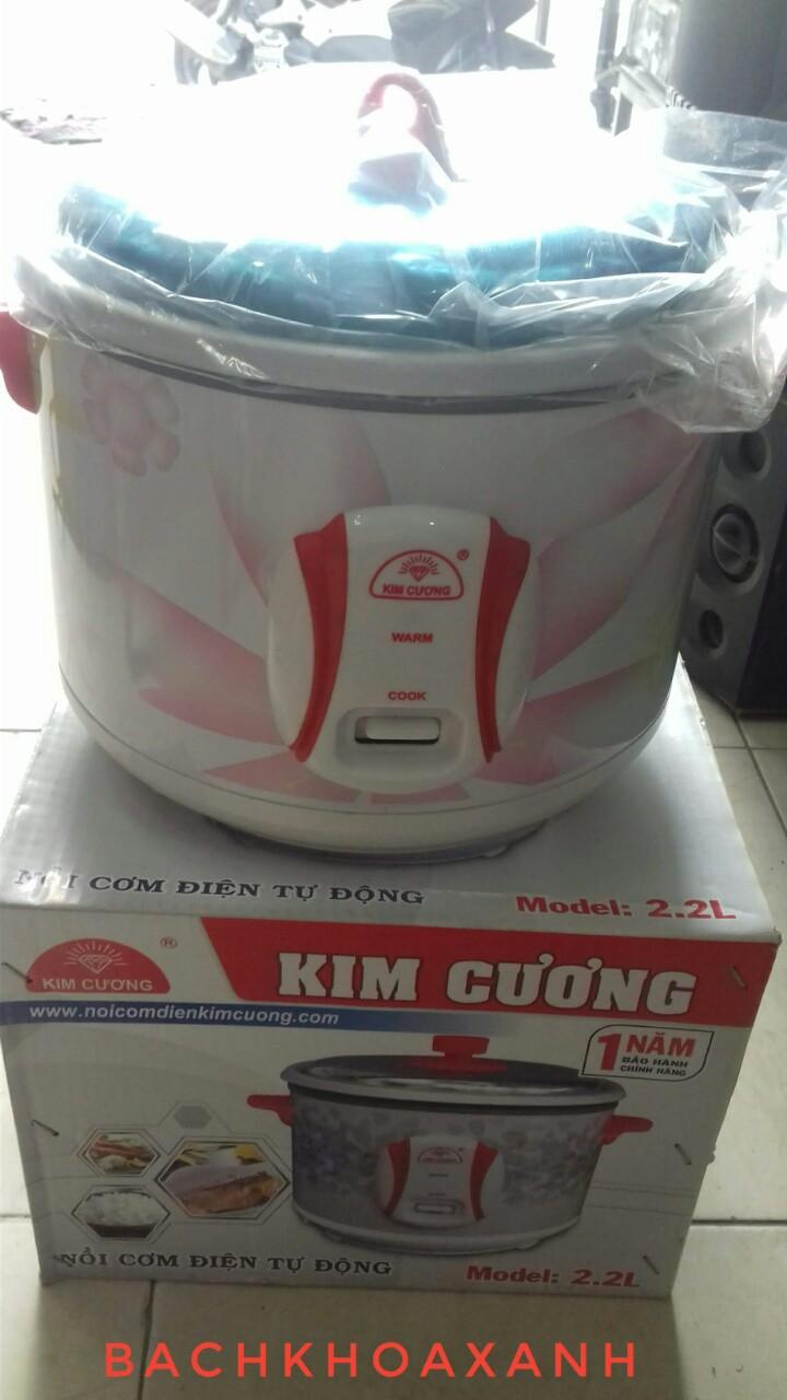 Nồi cơm kim cương 2.2l bảo hành 12 tháng