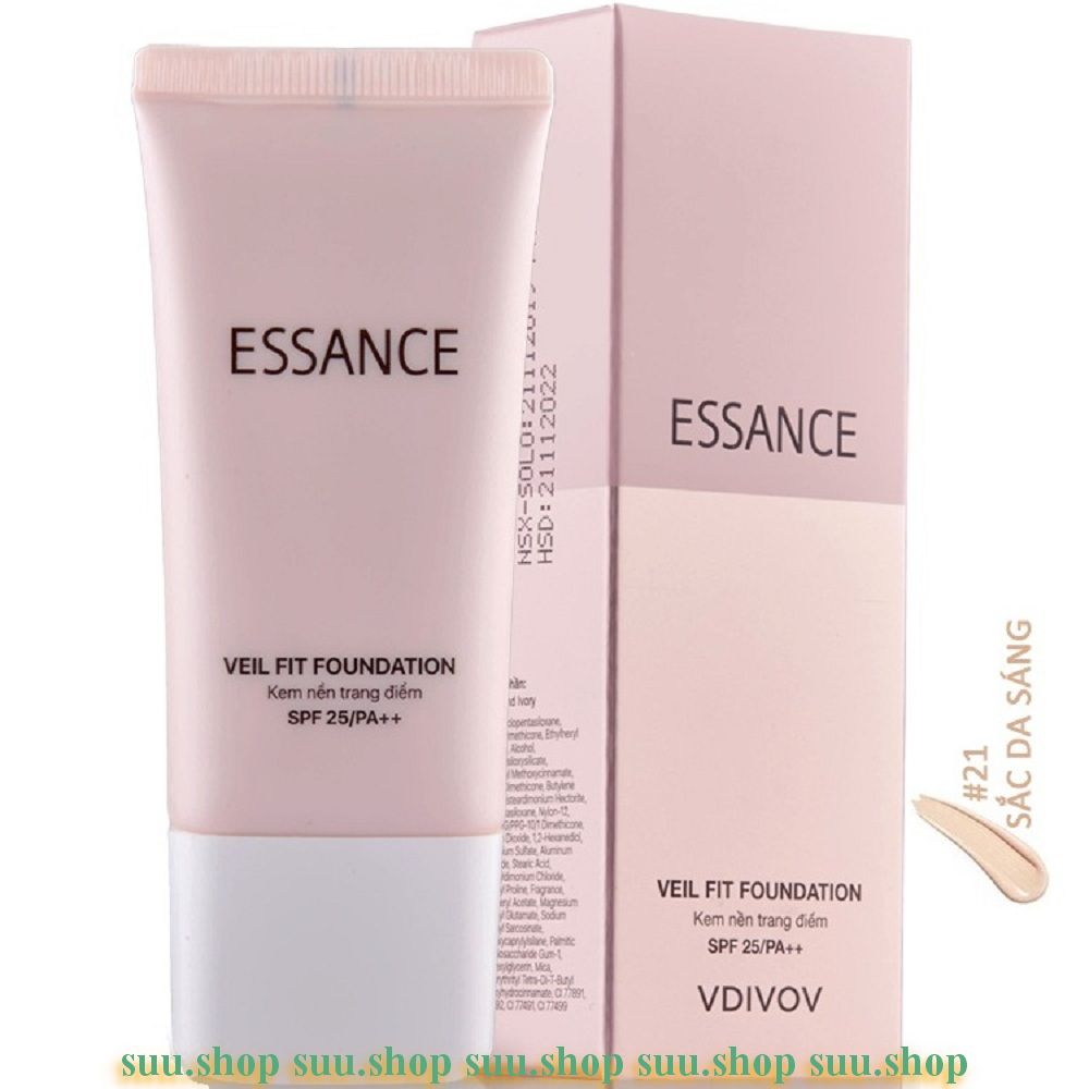 Kem Nền Essance Vdivov Veil Fit Foundation 30ml Deep Ivor