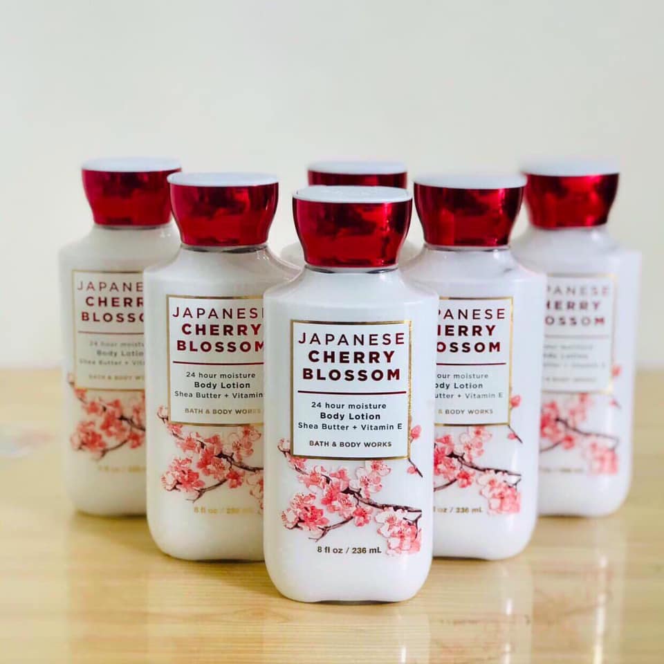 Dưỡng thể Bath & Body Work Japanese Cherry Blossom 8oz