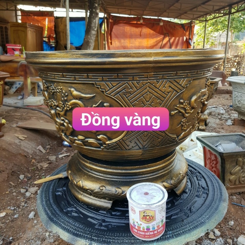 SƠN NHŨ ĐỒNG VÀNG SƠN CHẬU KIỂNG, TƯỜNG  200G , 850G