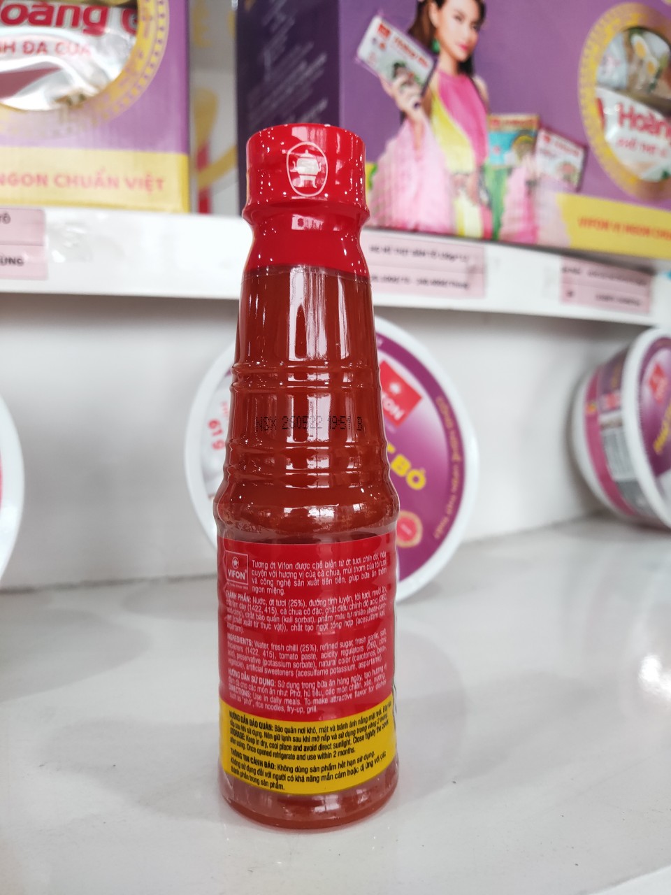 Tương ớt Vifon 260g (Ớt tươi thiên nhiên)