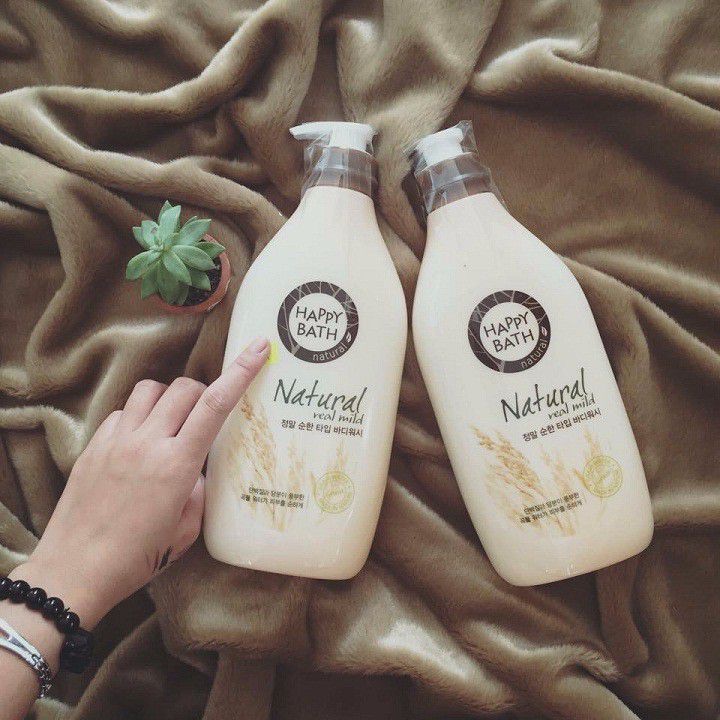 SỮA TẮM LÚA MẠCH HAPPY BATH ( chính hãng xuất xứ Hàn Quốc )