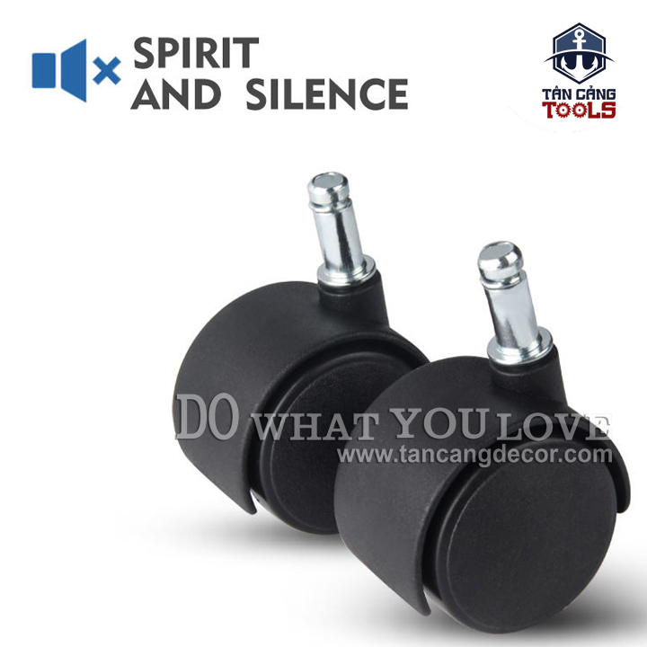 Bộ 4 Bánh Xe Có Khóa 40 mm