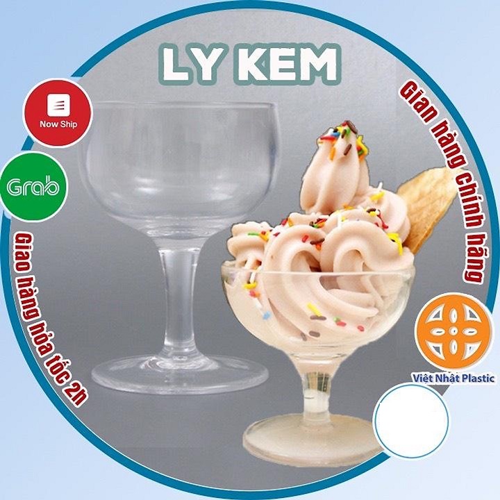 Premium Vietnamese transparent Meka plastic cup