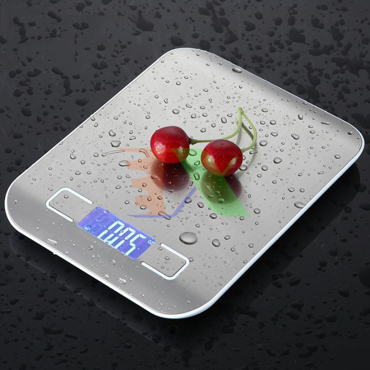 Cân điện tử nhà bếp dh-2012 10kg/1g chạy bằng pin