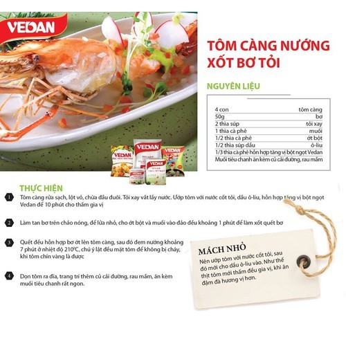 Combo 5 Gói Bột Ngọt VEDAN 454g - Size LM