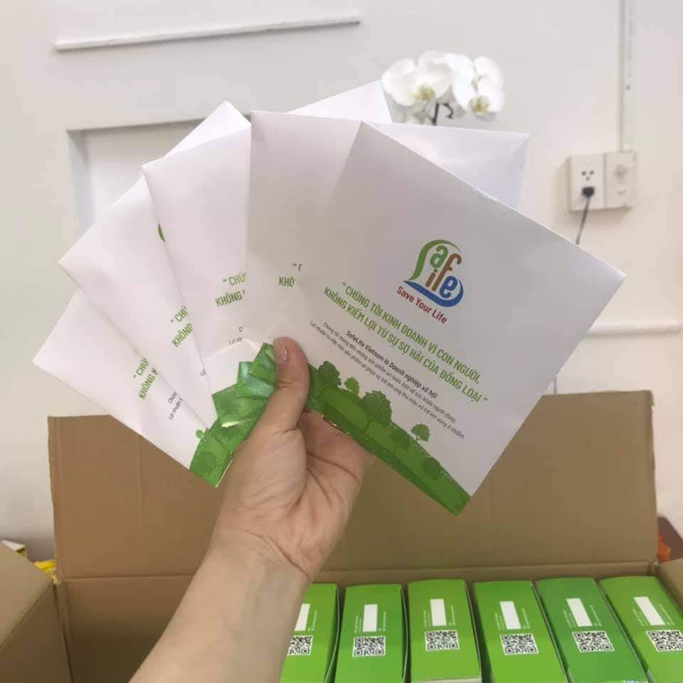Khẩu trang Safelife N96+ (Trắng, Set 5 cái/hộp)