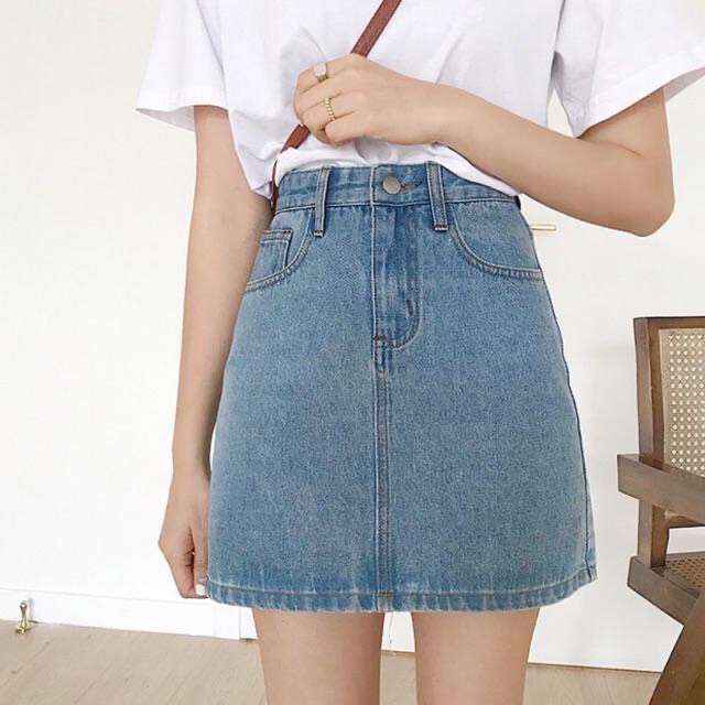 Chân Váy Chữ A Kèm Quần Trong