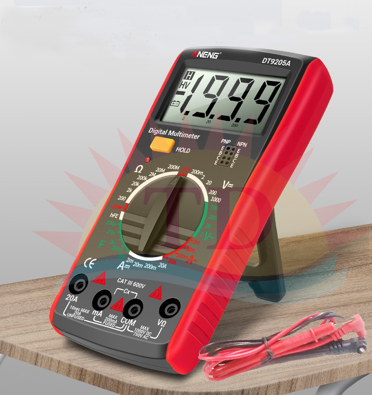 Đồng hồ đo vạn năng aneng dt9205a sửa chữa cho thợ điện, điện tử