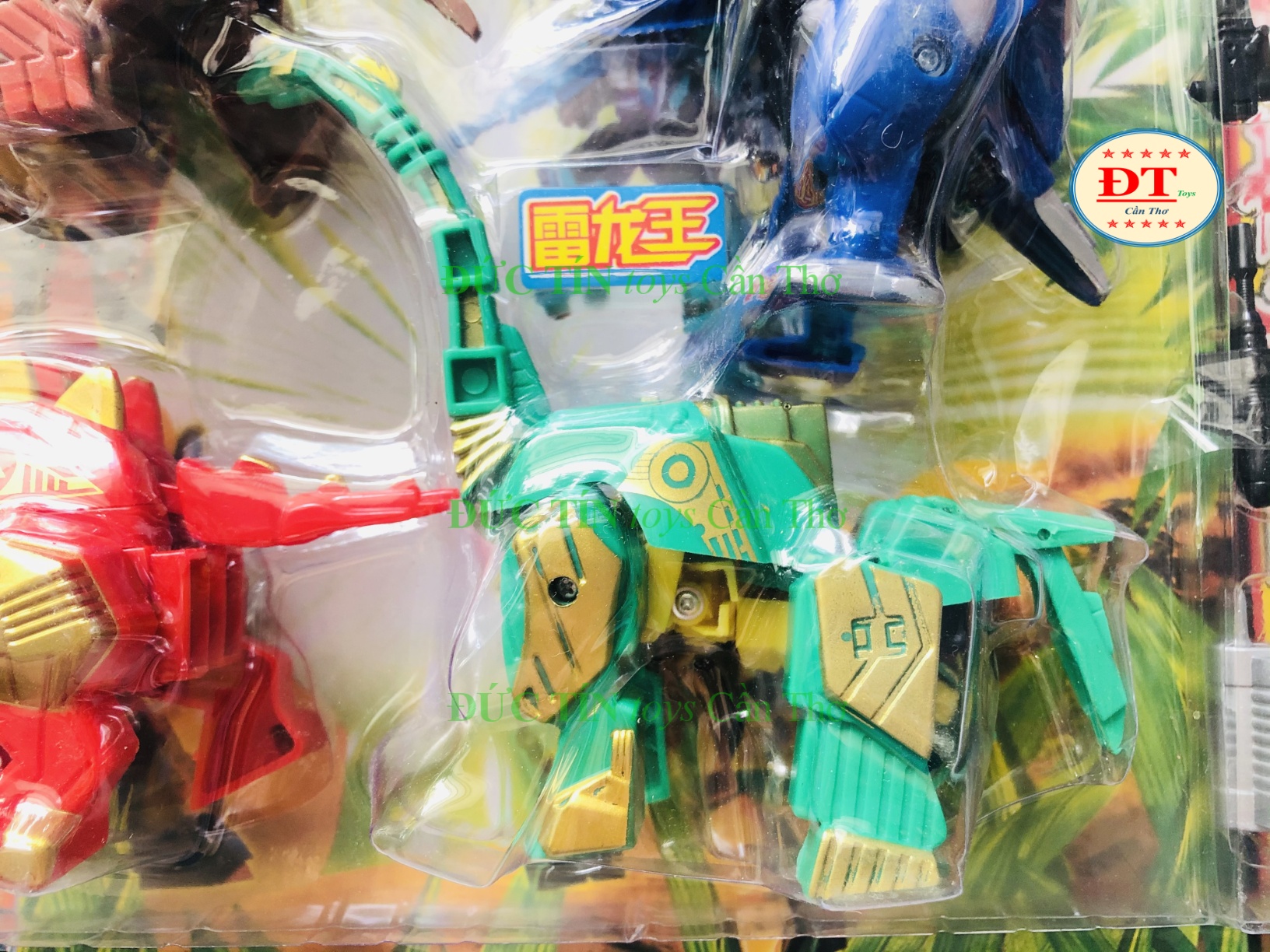 ĐỒ CHƠI VỈ RÁP ROBOT 4 THÚ GAO KHỦNG LONG NO:27