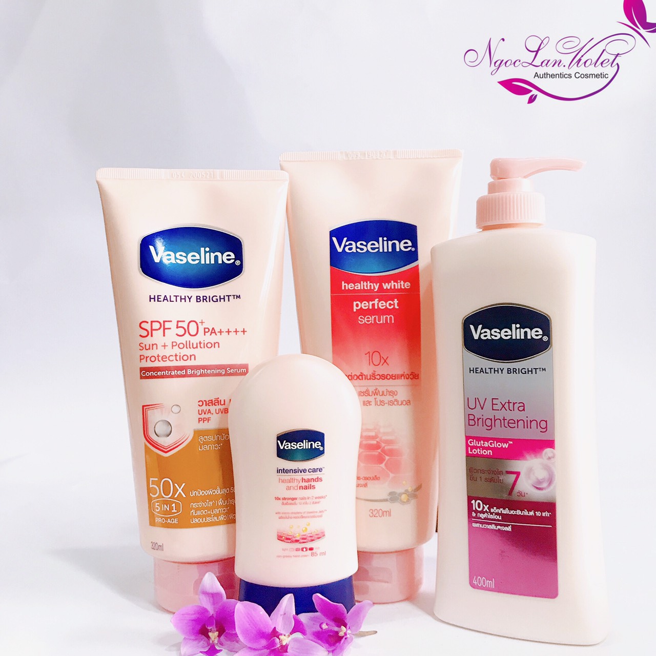 (Mẫu Mới) Sữa dưỡng thể Vaseline 570ml UV Lightening 10x Thái lan