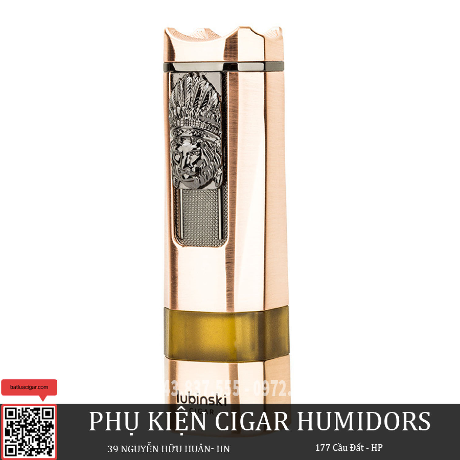 Lubinski - Bật lửa lửa Lubinski YJA10039 khò 1 tia đa năng