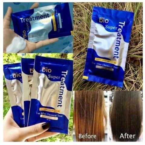 [HCM]5 gói Ủ tóc bio super treatment thái lan ( xanh da trời)