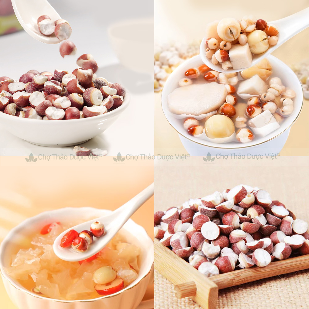 Khiếm thực khô 100g, hạt khiếm thật, hỗ trợ xương khớp, bổ thận tráng dương, tăng cường sinh lý