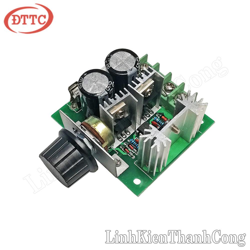 Module Băm Xung PWM Điều Khiển Tốc Độ Động Cơ DC 12V-40V 10A