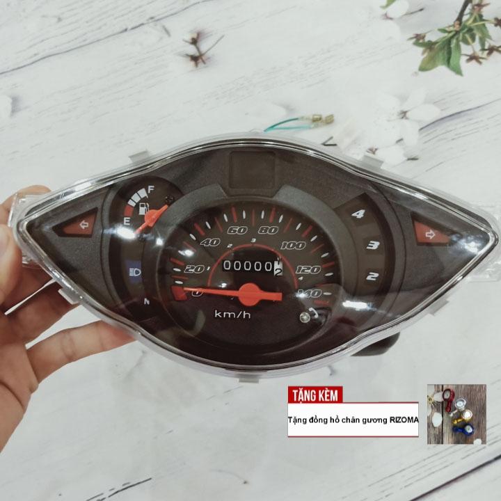 Đồng hồ đo tốc độ xe Wave RS, Alpha với thiết kế đủ tính năng như zin lắp đặt dễ dàng OX402 (tặng quà tặng ), phụ kiện xe máy, chuyên cung cấp phụ tùng xe máy