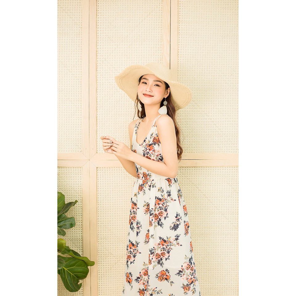 G Beauty Đầm maxi hoa