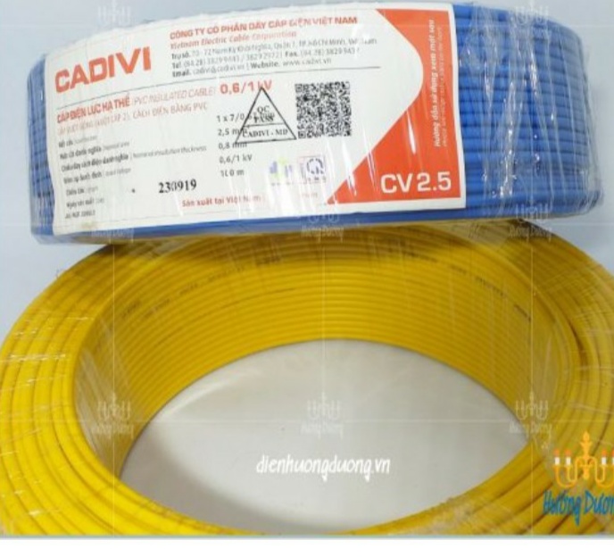 DÂY 2.5 CADIVI 100 MÉT
