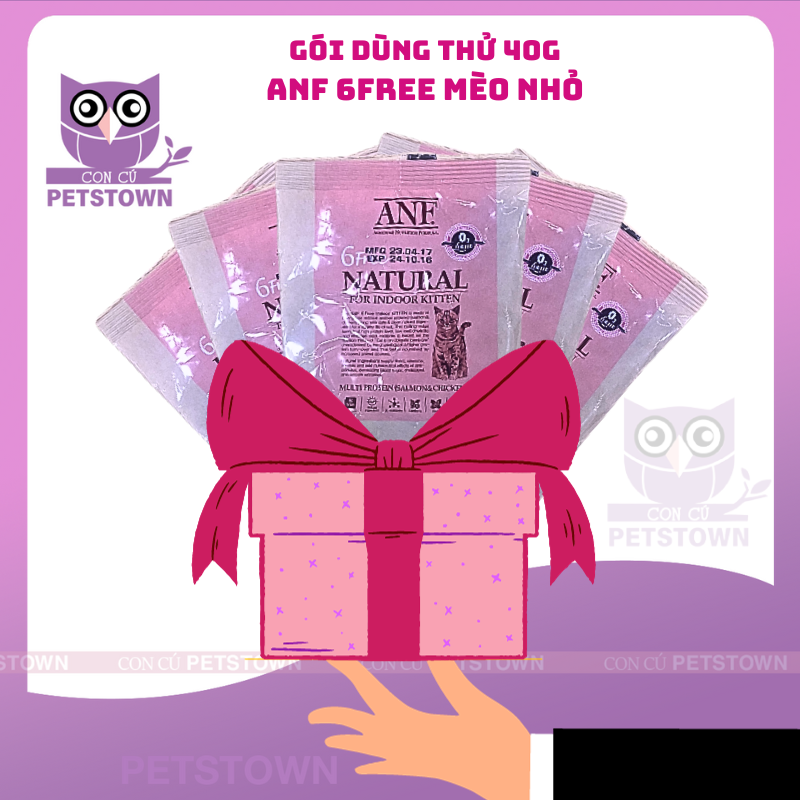 (Sample 40gr) Gói dùng thử Thức ăn hạt dành Cho Mèo nhập khẩu Hàn Quốc