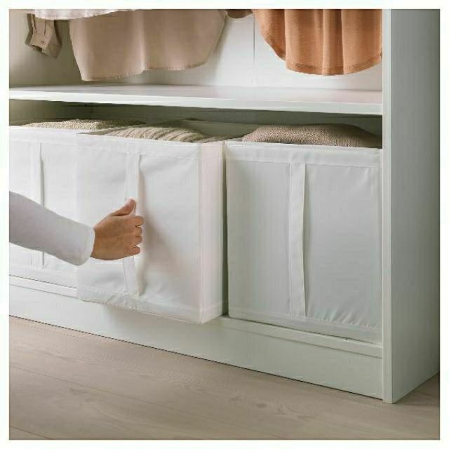 Set 3 hộp đựng  IKEA SKUBB Trắng