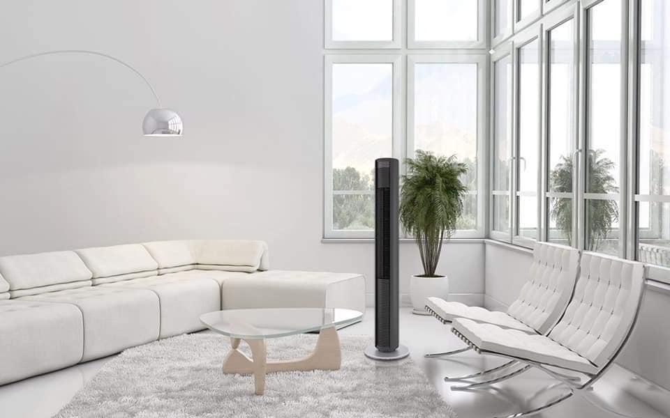 [Trả góp 0%]Quạt Tháp Stadler Form Peter - Đen