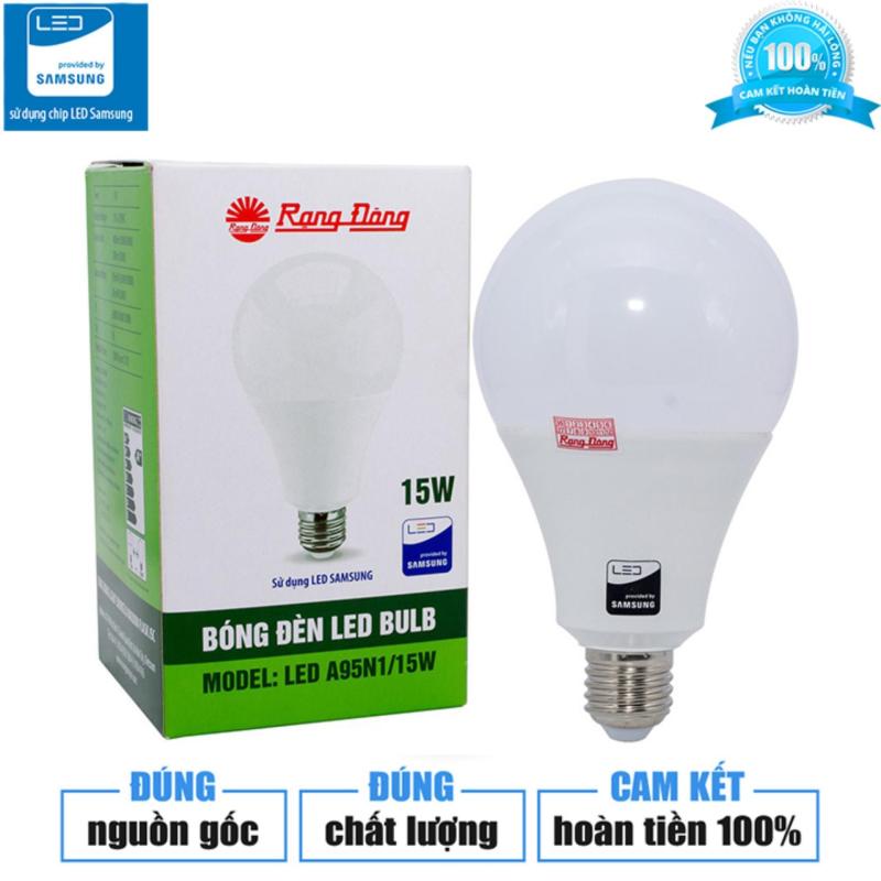 Bóng led Bulb Rạng Đông 15W sáng trắng