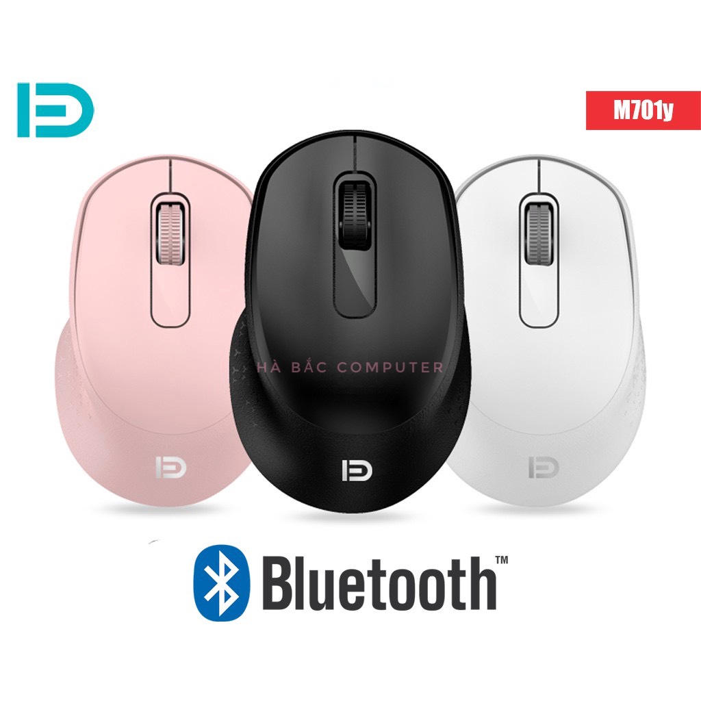 Chuột Bluetooth Forter D225 2.4G Wireless & Bluetooth - Chuột Macbook 2 Chế Độ Không Dây và Bluetooth Chính Hãng