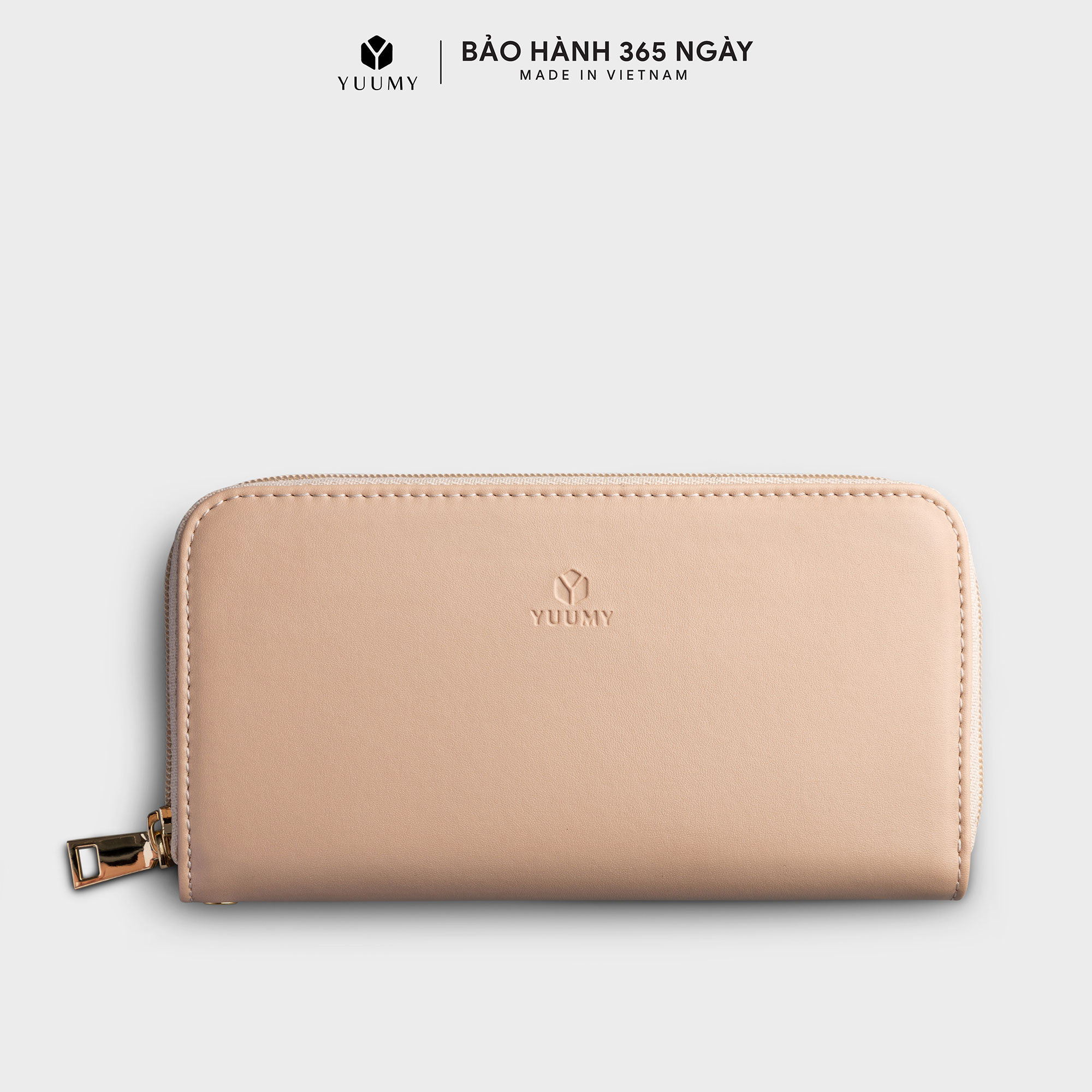 Ví dài nữ cầm tay khoá kéo yuumy seasand yv60