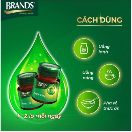 Nước cốt gà Brand's Hộp 6 lọ 42ml