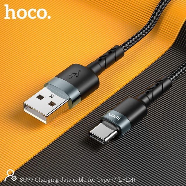Cáp sạc nhanh Hoco SU99 siêu bền iP/ Micro Android / Type-C