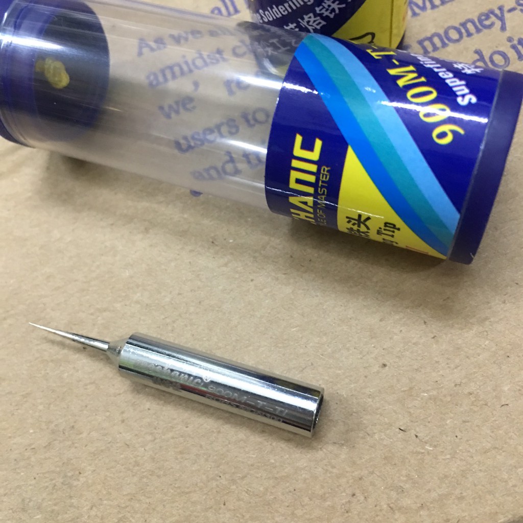 Mũi hàn mechanic siêu nhọn 0.2mm (mũi thẳng)