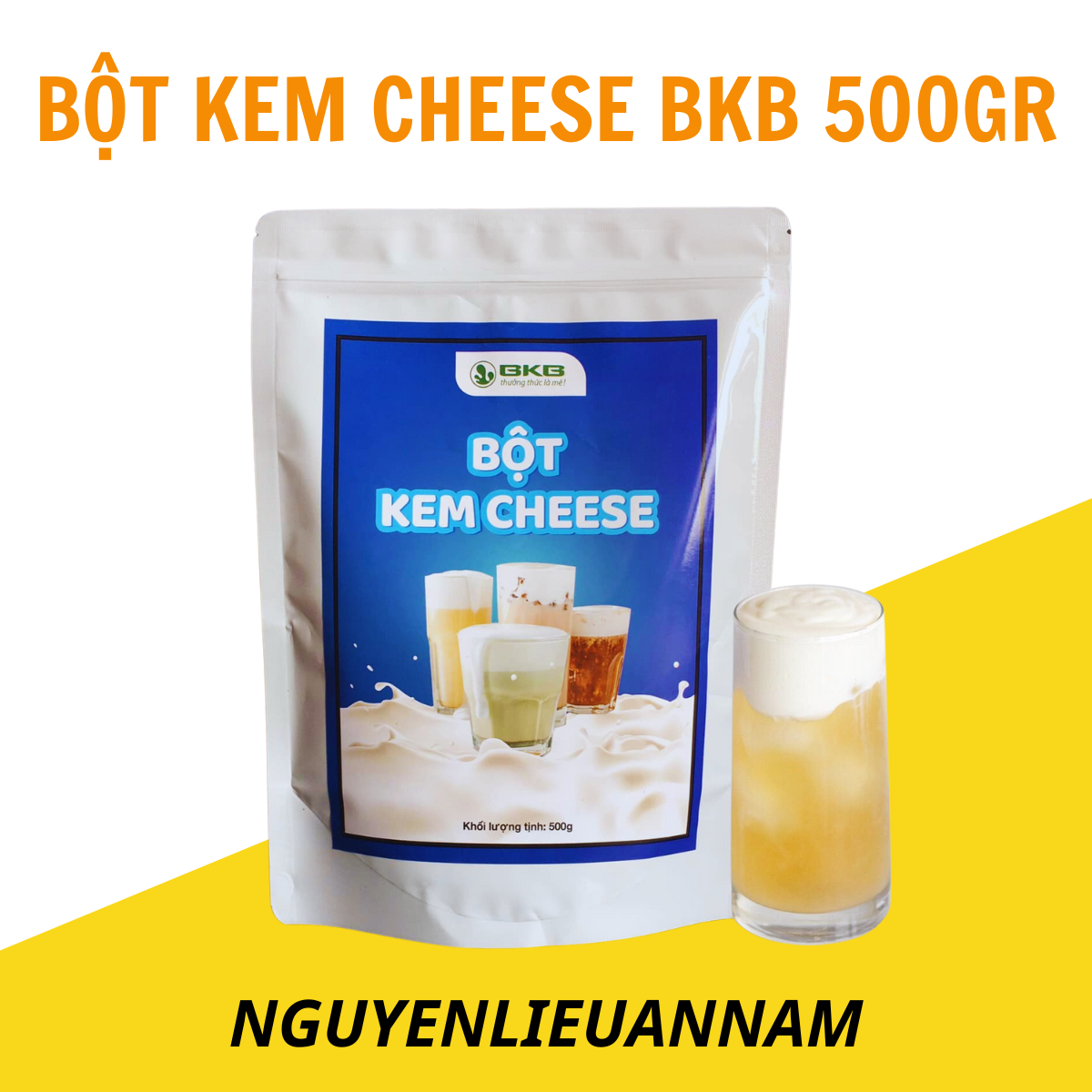 Bột kem cheese BKB 500gr  đánh kem cheese siêu ngon
