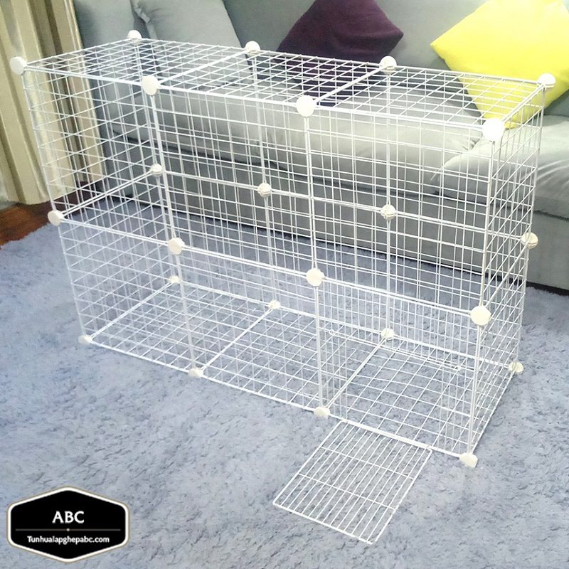 Combo 20, 40, 60 tấm lưới 35x35cm lắp chuồng