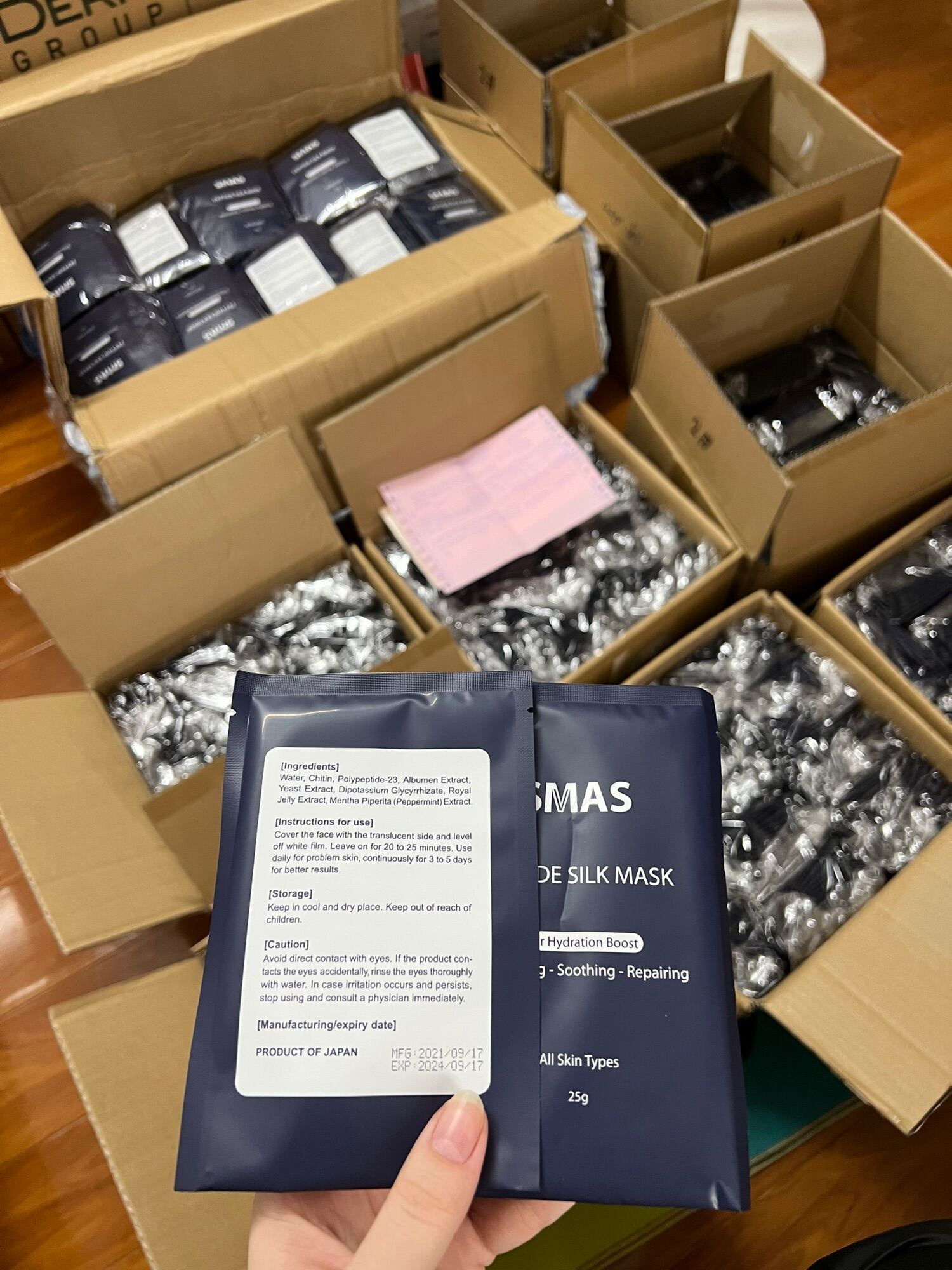 [FreeshipMAX] Combo Mặt Nạ SMAS Peptide Silk Mask 10 Miếng