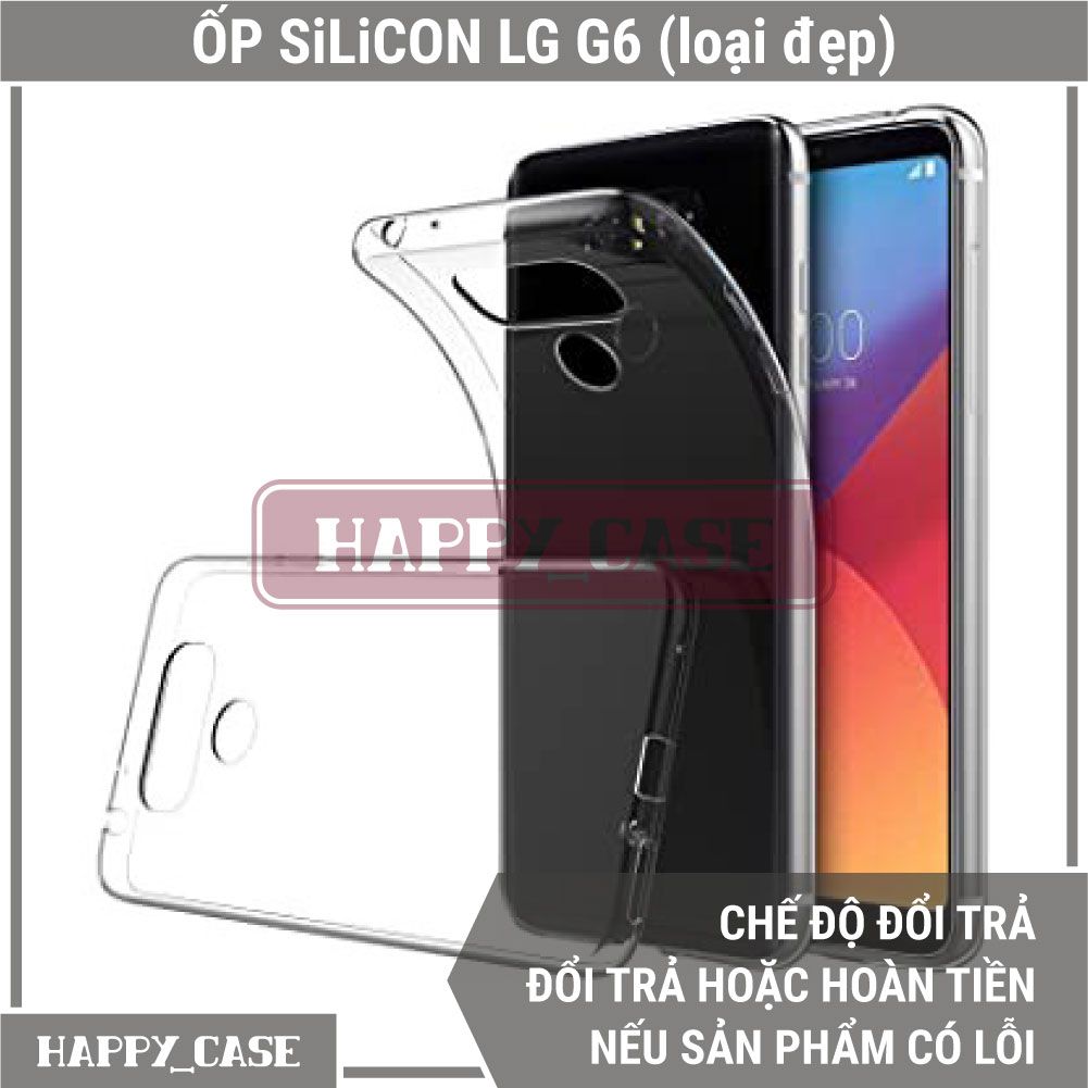 Ốp Lưng Điện Thoại LG G6 (Loại Đẹp) Thin Transparent Silicon