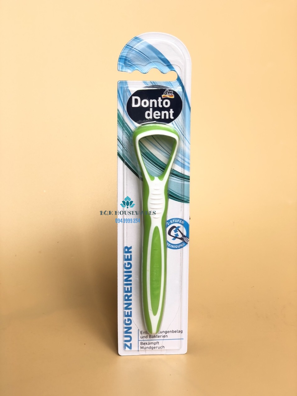 [HCM]Dụng cụ Cạo lưỡi Dontodent - Hàng Đức ( giao màu ngẫu nhiên)