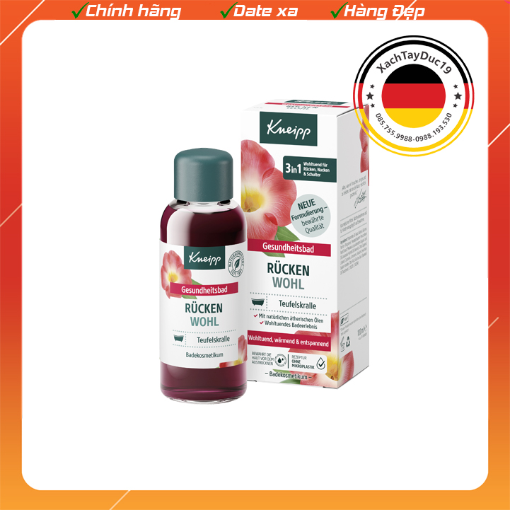 Tinh Dầu Tắm Bồn Kneipp 100ml của Đức